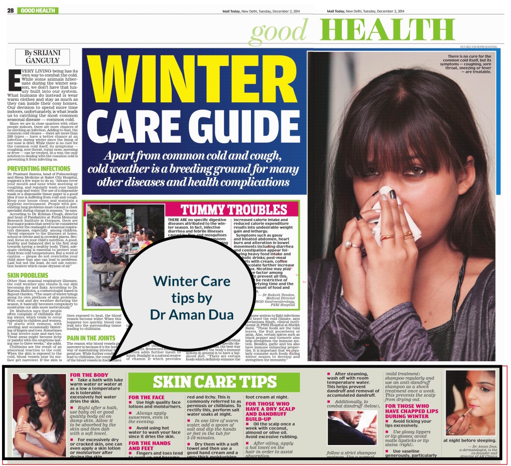 Winter tips by Aman Dua