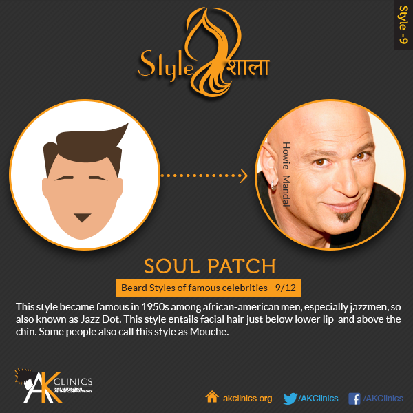 howie mandal (soul patch)