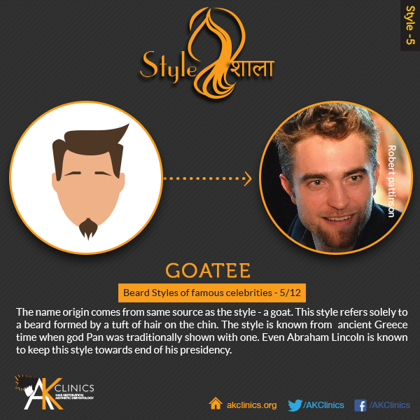 Robert Pattinson ( Goatee)