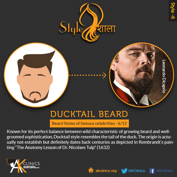 Leonardo DiCaprio (Ducktail)