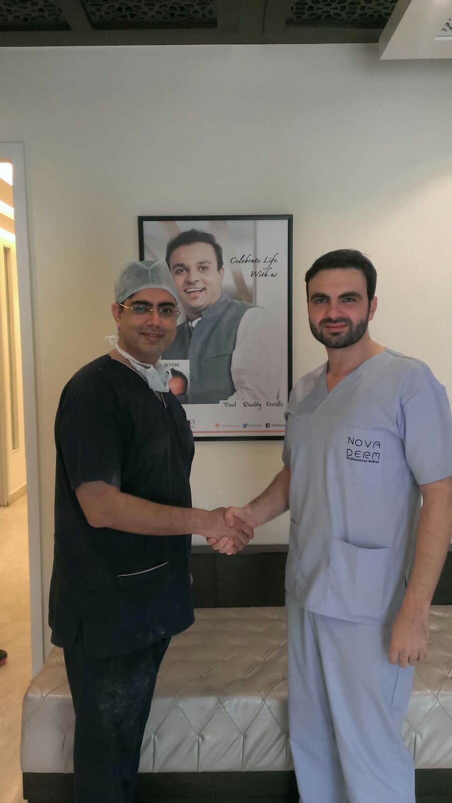 Mou Ak clinics with novaderm