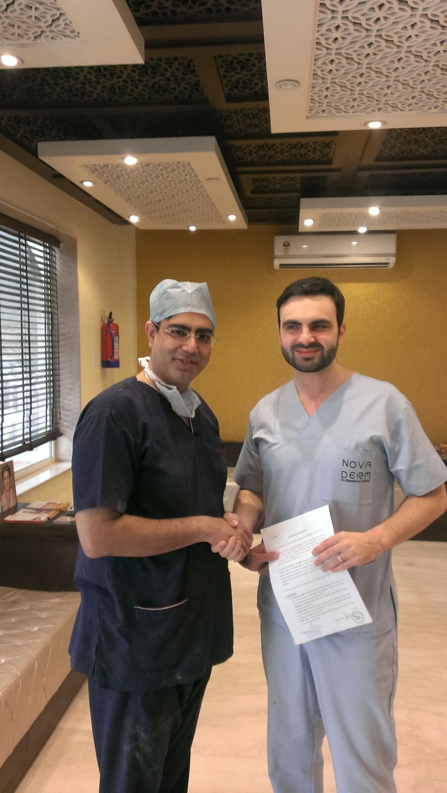 Dr. Dimancea and Dr Kapil