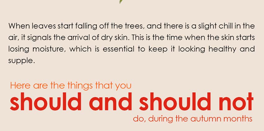 Infographic on skin care for every season9