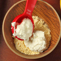 Chickpea paste & yogurt 